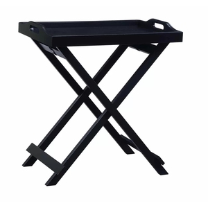 Wooden Portable Folding Tray Table Side Table Serving Tray Removable