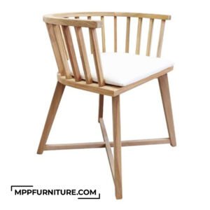 Arthur Patio Teak Chair with Cushion