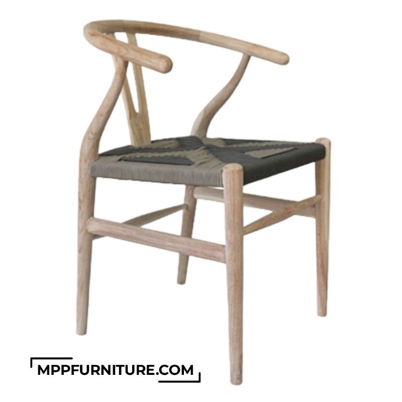 Sendai Rope Seat Dining Chair Y Back