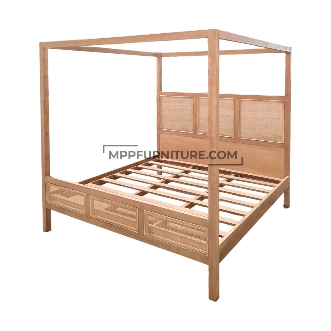 Solid timber construction detail representative of dining frame standards