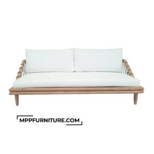 Vona ORW Outdoor 2-Seater Teak Sofa