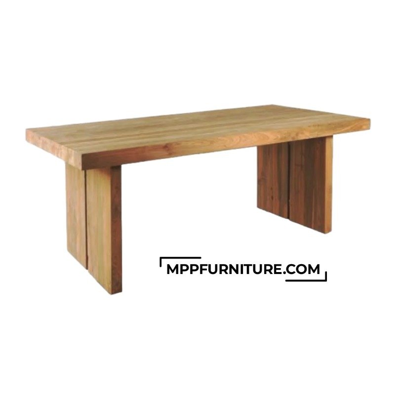 Forbenc Solid Teak Outdoor Garden Table